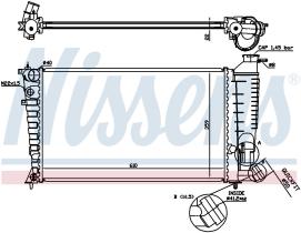 Nissens 61379 - RADIADOR CITROEN ZX(N2)(91-)1.8 D