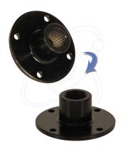 ElectroAuto 22W0031 - CONEX.EJE ESTRIA PLATO->COMPRESOR D