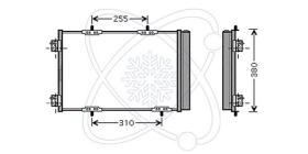 ElectroAuto 30C0065 - CONDENSADOR A/C->EQUIPO ORIGINAL CI