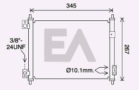 ElectroAuto 30C18055 - CONDENSADOR->APLICACION ORIGINAL NI