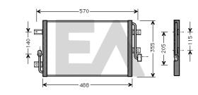 ElectroAuto 30C25032 - CONDENSADOR->APLICACION ORIGINAL FI