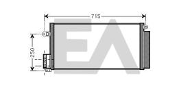 ElectroAuto 30C25054 - CONDENSADOR VAUXHALL