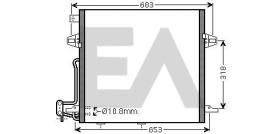 ElectroAuto 30C50024 - CONDENSADOR->APLICACION ORIGINAL ME