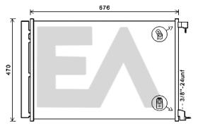ElectroAuto 30C50027 - CONDENSADOR->APLICACION ORIGINAL ME