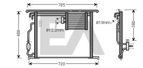 ElectroAuto 30C50050 - CONDENSADOR->APLICACION ORIGINAL ME