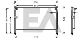 ElectroAuto 30C52008 - CONDENSADOR->APLICACION ORIGINAL MA
