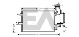 ElectroAuto 30C54014 - CONDENSADOR->APLICACION ORIGINAL OP