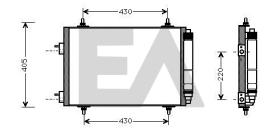 ElectroAuto 30C55013 - CONDENSADOR PEUGEOT