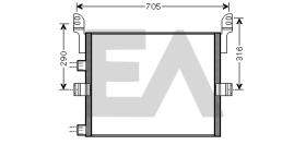 ElectroAuto 30C59006 - CONDENSADOR RENAULT INDUSTRIAL