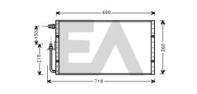 ElectroAuto 30C99013 - CONDENSADOR ESTANDAR TIPO SANDEN