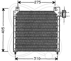 ElectroAuto 30D0013 - CONDENSADOR A/C->EQUIPO ORIGINAL CH