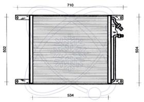 ElectroAuto 30D0021 - CONDENSADOR A/C->EQUIPO ORIGINAL DA