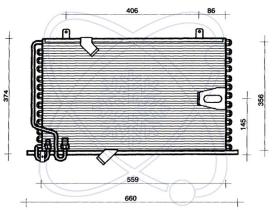ElectroAuto 30E0008 - CONDENSADOR A/C->EQUIPO ORIGINAL BM