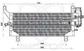 ElectroAuto 30F0004 - CONDENSADOR A/C P/EQUIPO ORIG.FIAT