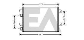 ElectroAuto 30R0009 - CONDENSADOR RENAULT MEGANE=30R0055