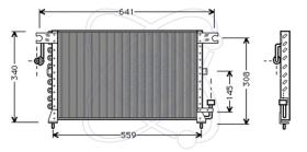 ElectroAuto 30Y0001 - CONDENSADOR A/C->EQUIPO ORIGINAL HY
