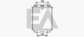 ElectroAuto 31R02064 - RADIADOR->APLICACION ORIGINAL AUDI