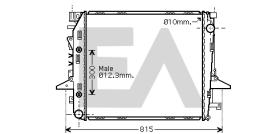 ElectroAuto 31R05051 - RADIADOR->APLICACION ORIGINAL LANDR
