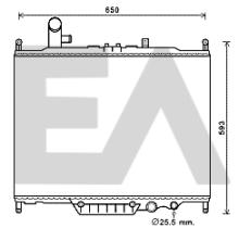 ElectroAuto 31R05063 - RADIADOR->APLICACION ORIGINAL LANDR