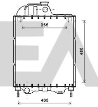 ElectroAuto 31R06001 - RADIADOR->APLICACION ORIGINAL BELAR