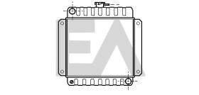 ElectroAuto 31R07009 - RADIADOR->APLICACION ORIGINAL BMW