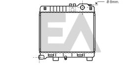 ElectroAuto 31R07015 - RADIADOR->APLICACION ORIGINAL BMW