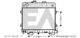 ElectroAuto 31R07028 - RADIADOR->APLICACION ORIGINAL BMW