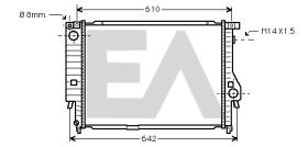 ElectroAuto 31R07069 - RADIADOR->APLICACION ORIGINAL BMW