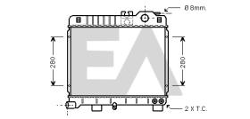 ElectroAuto 31R07072 - RADIADOR->APLICACION ORIGINAL BMW