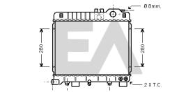 ElectroAuto 31R07074 - RADIADOR->APLICACION ORIGINAL BMW