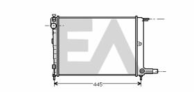 ElectroAuto 31R10053 - RADIADOR->APLICACION ORIGINAL CITRO