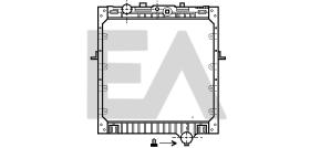 ElectroAuto 31R16004 - RADIADOR->APLICACION ORIGINAL DAF