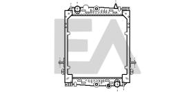 ElectroAuto 31R16010 - RADIADOR->APLICACION ORIGINAL DAF