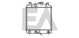 ElectroAuto 31R19005 - RADIADOR->APLICACION ORIGINAL DAIHA
