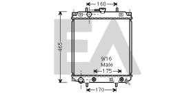 ElectroAuto 31R19032 - RADIADOR->APLICACION ORIGINAL DAIHA