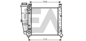 ElectroAuto 31R25005 - RADIADOR->APLICACION ORIGINAL FIAT