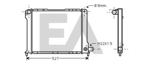 ElectroAuto 31R25024 - RADIADOR->APLICACION ORIGINAL FIAT