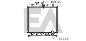 ElectroAuto 31R26024 - RADIADOR->APLICACION ORIGINAL HONDA