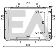 ElectroAuto 31R27008 - RADIADOR->APLICACION ORIGINAL TOYOT