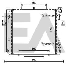 ElectroAuto 31R27009 - RADIADOR->APLICACION ORIGINAL TOYOT