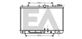 ElectroAuto 31R28002 - RADIADOR->APLICACION ORIGINAL HYUND