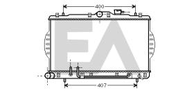 ElectroAuto 31R28014 - RADIADOR->APLICACION ORIGINAL HYUND