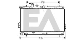 ElectroAuto 31R28031 - RADIADOR->APLICACION ORIGINAL HYUND