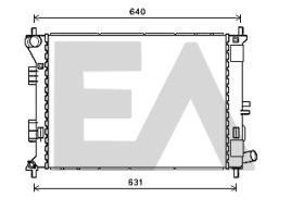 ElectroAuto 31R28107 - RADIADOR->APLICACION ORIGINAL HYUND