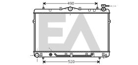 ElectroAuto 31R28121 - RADIADOR->APLICACION ORIGINAL HYUND
