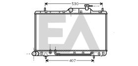 ElectroAuto 31R28126 - RADIADOR->APLICACION ORIGINAL HYUND