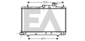 ElectroAuto 31R28144 - RADIADOR->APLICACION ORIGINAL HYUND