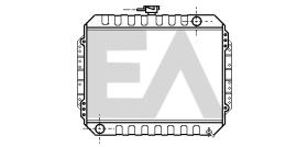 ElectroAuto 31R29002 - RADIADOR->APLICACION ORIGINAL ISUZU