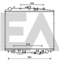 ElectroAuto 31R29006 - RADIADOR->APLICACION ORIGINAL ISUZU