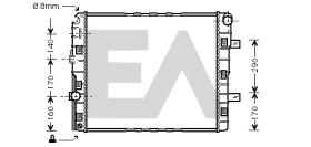 ElectroAuto 31R45048 - RADIADOR->APLICACION ORIGINAL MERCE